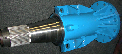 Replacement axle tube for Versatile tractor, Model 86012399